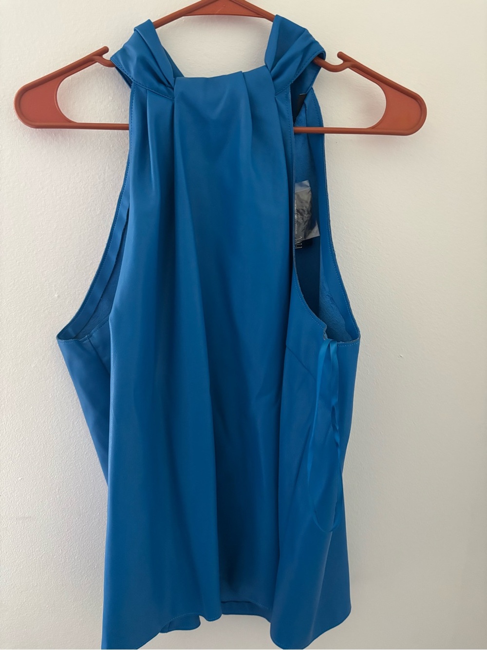 International Concepts INC Blue Wrap Pencil Skirt with Side Bow and Too - Picture 8 of 8